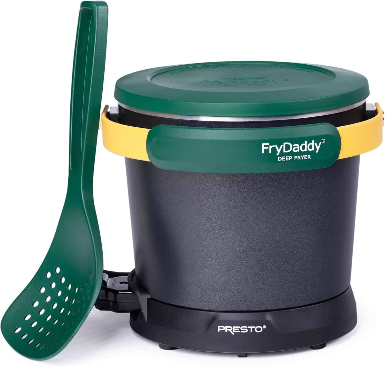 Presto 05427 FryDaddy Electric Deep Fryer, Green/Gold