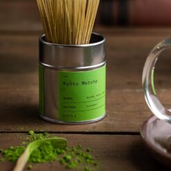 Dona Ceremonial Grade Matcha, Stone-Milled from Wazuka, Kyoto Family Tea Estate, Hot or Iced, 1.1 Ounce Airtight Seal Tin