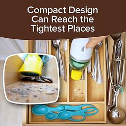 Duck Compact Cordless Vacuum by Horsepower, Ultra-Powerful, Strong Suction, Easy To Store