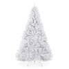 Best Choice Products Artificial Christmas Tree, White 7.5ft Premium Pine Unlit Holiday Decoration