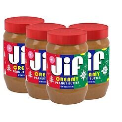 Jif Creamy Peanut Butter, 40 Ounce (Pack of 4)