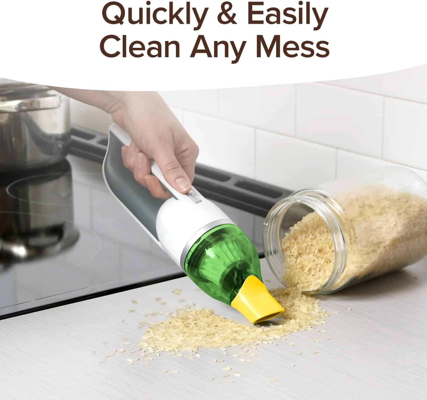 Duck Compact Cordless Vacuum by Horsepower, Ultra-Powerful, Strong Suction, Easy To Store