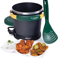 Presto 05427 FryDaddy Electric Deep Fryer, Green/Gold