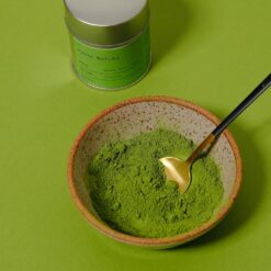 Dona Ceremonial Grade Matcha, Stone-Milled from Wazuka, Kyoto Family Tea Estate, Hot or Iced, 1.1 Ounce Airtight Seal Tin