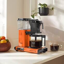 Technivorm Moccamaster 53947 KBGV 10-Cup Coffee Maker Orange, 40 Ounce, 1.25l