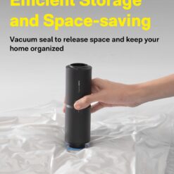 HOTO Handheld Vacuum Cleaner Cordless, Desk Vacuum Cleaner Compressed Electric Air Duster 15000Pa Suction