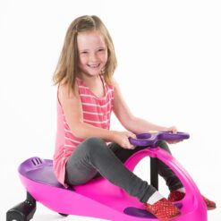 The Original by PlaSmart – Pink/Purple – Ride On Toy, Ages 3 yrs and Up, No Batteries, Gears, or Pedals, Twist, Turn, Wiggle for Endless Fun