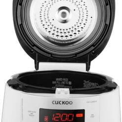 Cuckoo 5QT Electric Pressure Cooker with 10 Menu Options and Stainless Steel Pot