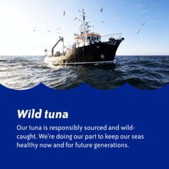 Chicken of the Sea Chunk Light Tuna in Water, 5 Ounce Cans (Pack of 24), Wild Caught Canned Tuna, 25% Less Sodium