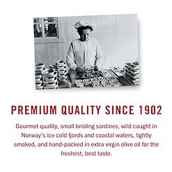 King Oscar Sardines Extra Virgin Olive Oil, 3.75-Ounce Cans (Pack of 12)