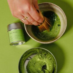 Dona Ceremonial Grade Matcha, Stone-Milled from Wazuka, Kyoto Family Tea Estate, Hot or Iced, 1.1 Ounce Airtight Seal Tin