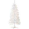 National Tree Company Pre-Lit Artificial Christmas Tree, White Tinsel, White Lights, Includes Stand, 4 feet