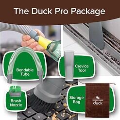 Duck Compact Cordless Vacuum by Horsepower, Ultra-Powerful, Strong Suction, Easy To Store