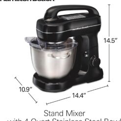 Hamilton Beach 7-Speed Stand Mixer & Attachments - Black