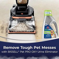 BISSELL 3432 Revolution HydroSteam Pet Carpet Cleaner, Upright Deep Cleaner, HydroSteam Technology