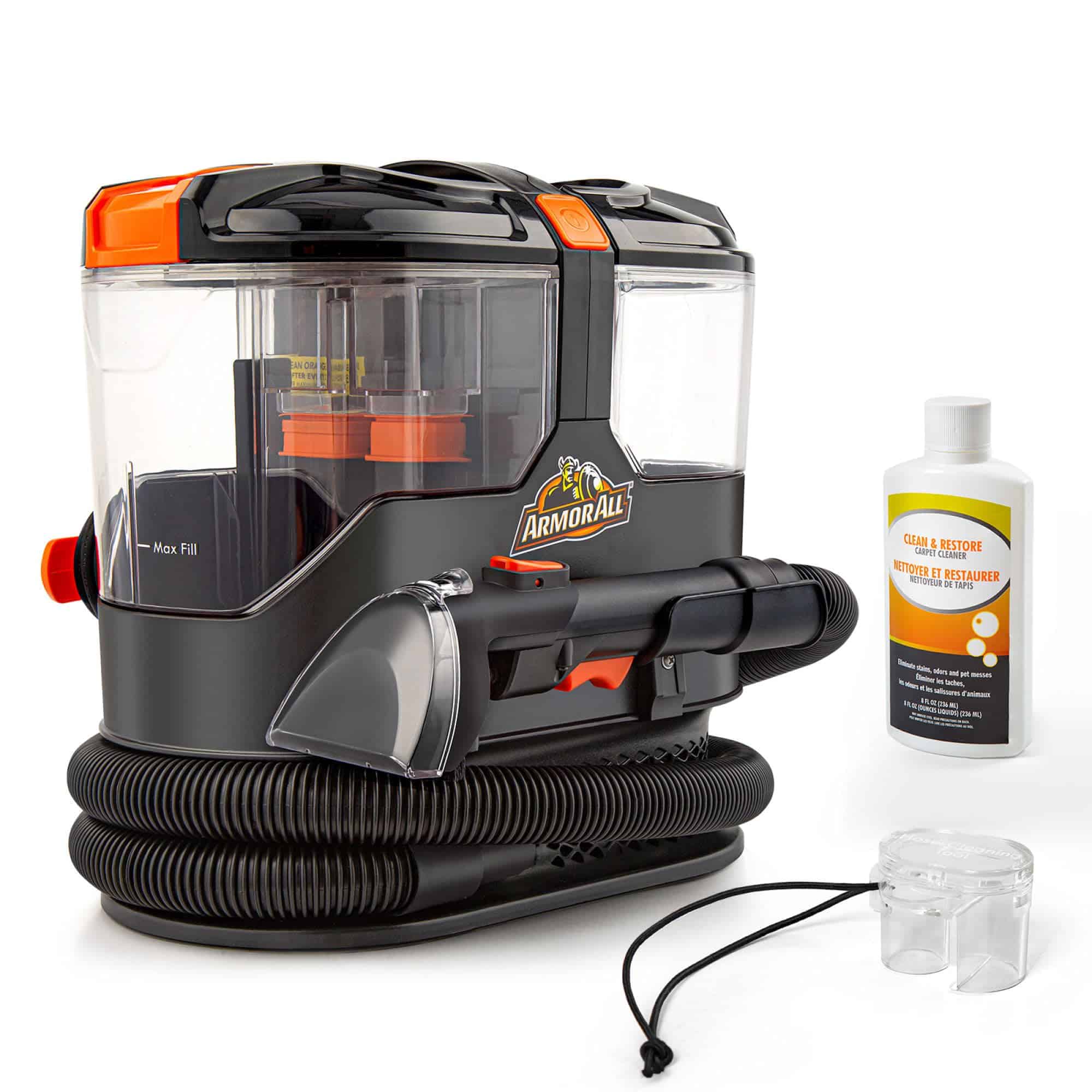 Armor All SCA702 901 7 Amp Portable Spot Cleaner for Car Cleaning, Carpet and Upholstery Stain Removal