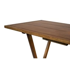 Mainstays 5pcs Over Size TV Tray Farmhouse Walnut L23.62" x W15.75" x H25.98"