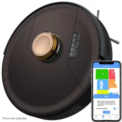 bObsweep - PetHair SLAM Wi-Fi Connected Robot Vacuum Cleaner - Austin Espresso