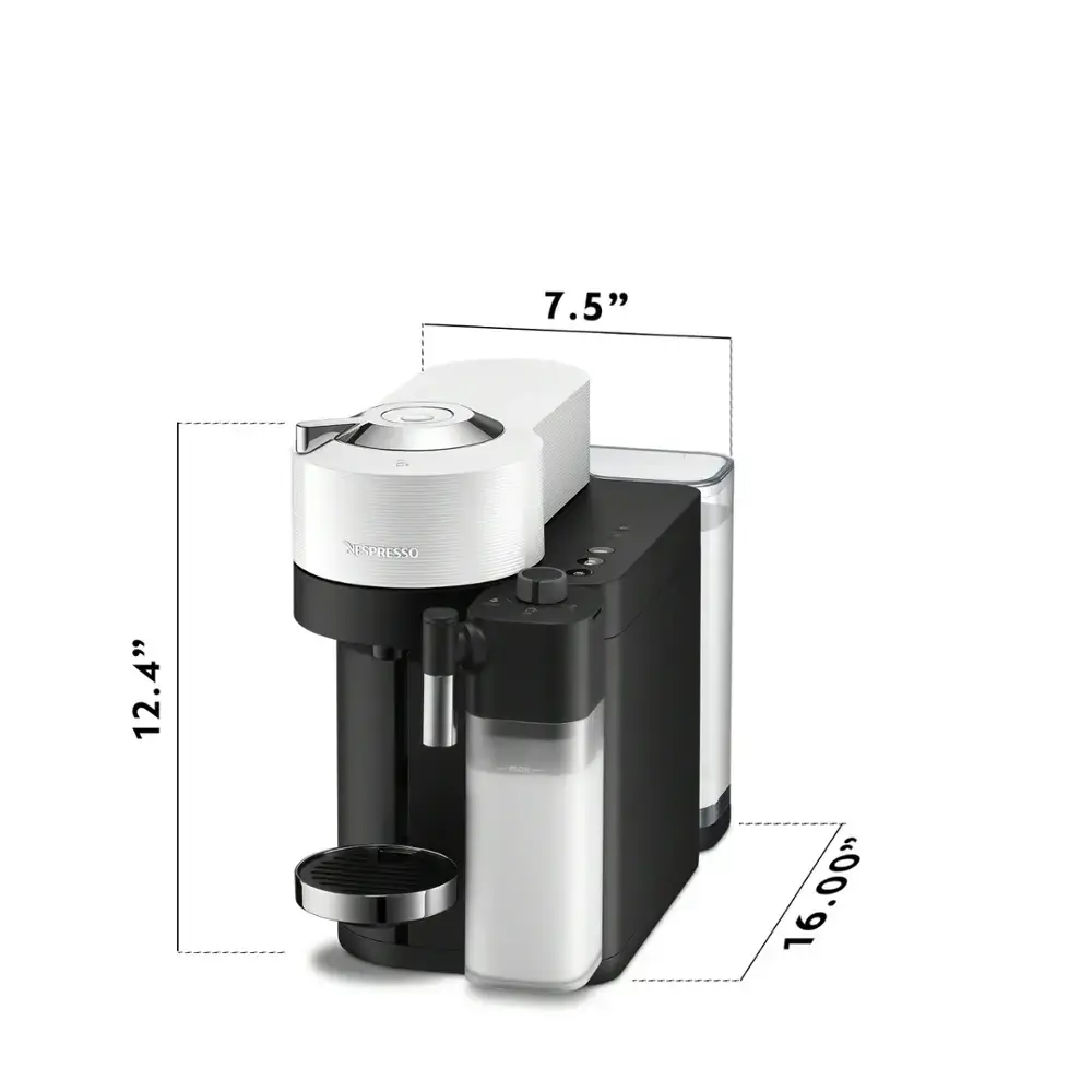 De'Longhi - Vertuo Lattissima Espresso Machine - White