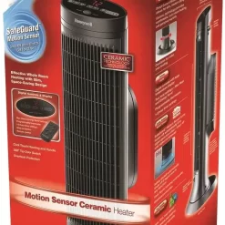 Honeywell Ceramic Tower Heater Slate Gray
