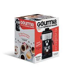 Gourmia Mr. Coffee 4 Bar, 4-Cup Black for Espresso Machines