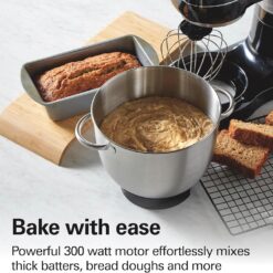 Hamilton Beach 7-Speed Stand Mixer & Attachments - Black