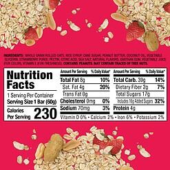 Bobo's Peanut Butter & Strawberry Jelly Oat Snack, 24 Count, Healthy Everyday Snack, a Satisfying Treat that Provides a Quick Energy Boost