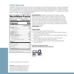 Augason Farms Cheese Sauce Mix Can, Emergency Food Supply, Everyday Meals, 87 Servings