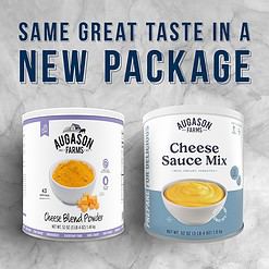 Augason Farms Cheese Sauce Mix Can, Emergency Food Supply, Everyday Meals, 87 Servings