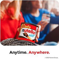Nutella & GO! Bulk 24 Pack, Hazelnut and Cocoa Spread with Pretzel Sticks, Stocking Stuffers, Snack Cups, 1.9 oz Each​