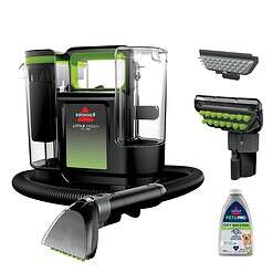 BISSELL Little Green Max Pet Portable Carpet and Upholstery Deep Cleaner, Car/Auto Detailer (3860)