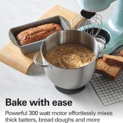 Hamilton Beach 7-Speed Stand Mixer & Attachments - Teal
