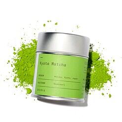Dona Ceremonial Grade Matcha, Stone-Milled from Wazuka, Kyoto Family Tea Estate, Hot or Iced, 1.1 Ounce Airtight Seal Tin