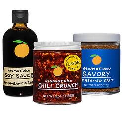 Momofuku Umami Essentials Starter Pack by David Chang, Contains Original Chili Crunch