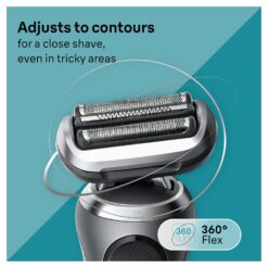Braun Series 7 Wet/Dry Electric Shaver with Smart Center - Grey