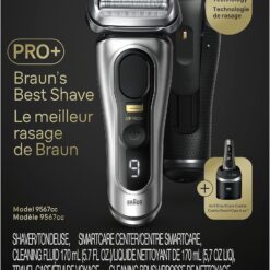 Braun Series 9 PRO+ Electric Shaver with 6 in 1 SmartCare Center - Silver