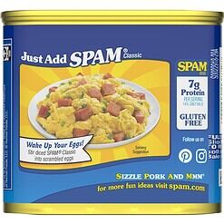SPAM Less Sodium, 12 Oz (Pack Of 12)