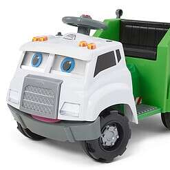 Kid Trax Real Rigs Toddler Recycling Truck Interactive Ride On Toy, Kids Ages 1.5-4 Years, 6 Volt Battery and Charger, Green
