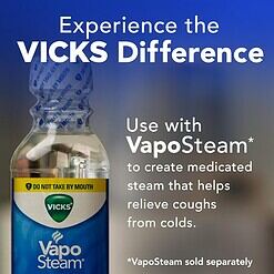 Vicks Warm Mist Humidifier - Air Humidifier for Bedroom, Home & Large Room, Baby, Kids and Adults Soothing Steam Vaporizer