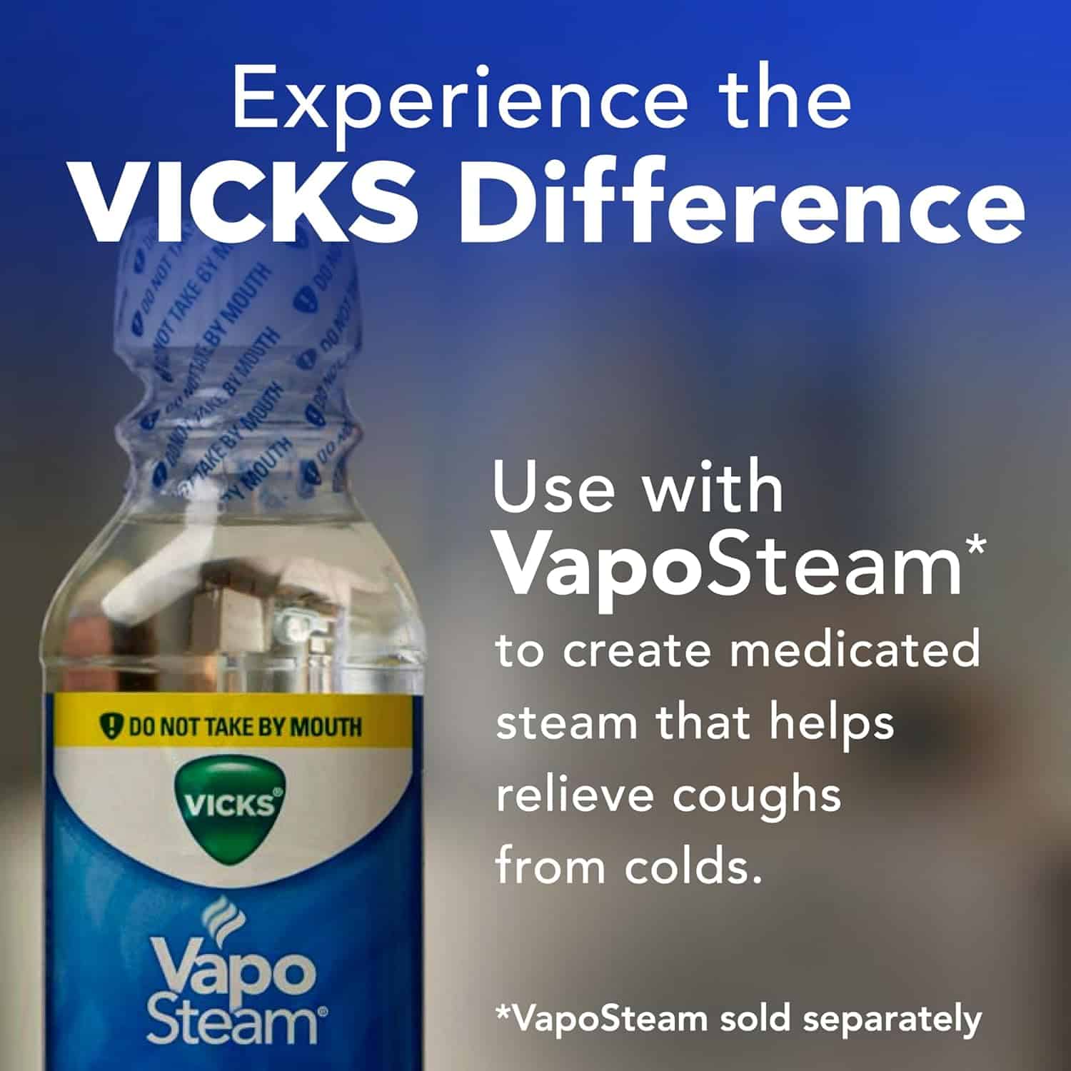 Vicks Warm Mist Humidifier - Air Humidifier for Bedroom, Home & Large Room, Baby, Kids and Adults Soothing Steam Vaporizer