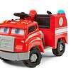 Kid Trax Real Rigs Toddler Fire Truck Interactive Ride On Toy, Kids Ages 1.5-4 Years, 6 Volt Battery and Charger, Sound Effects, Red, Large