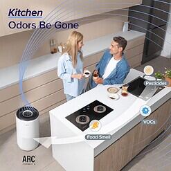 LEVOIT Air Purifiers for Home Large Room Up to 1980 Ft² in 1 Hr, Core 400S-P, White
