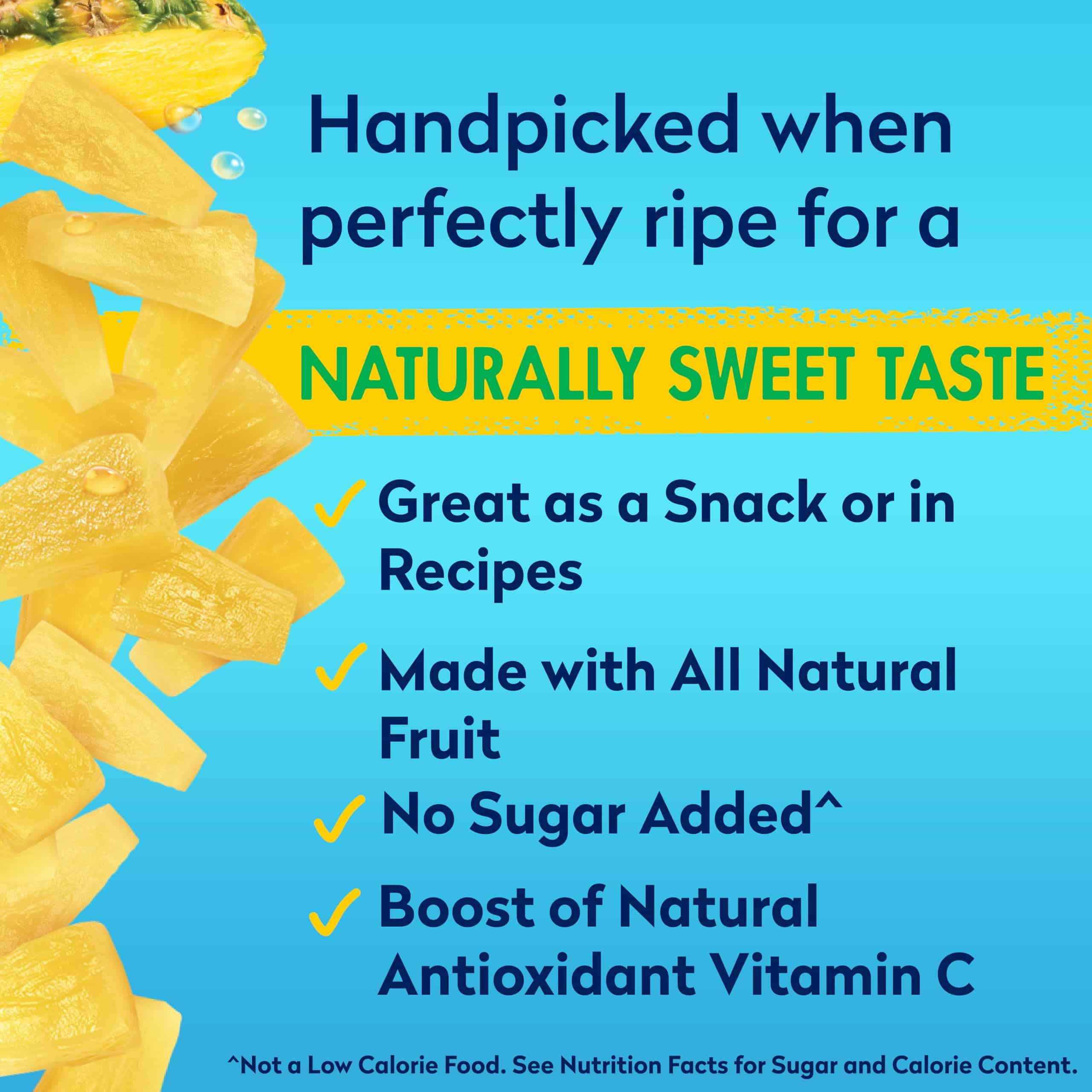 Dole Canned Fruit, Pineapple Tidbits in 100% Pineapple Juice, Gluten Free, Pantry Staples, 20 Oz, 12 Count, Packaging May Vary