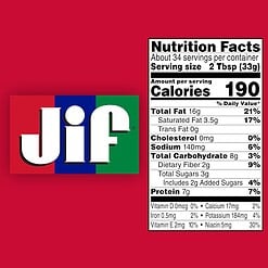 Jif Creamy Peanut Butter, 40 Ounce (Pack of 4)