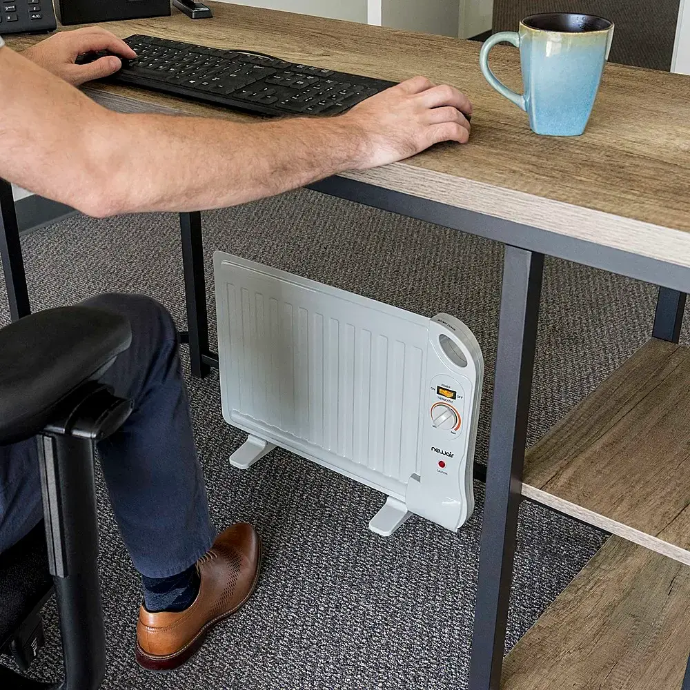 NewAir - Under Desk Heater - White
