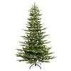 Puleo International 7.5 Foot Pre-Lit Aspen Fir Artificial Christmas Tree with 700 UL Listed Clear Lights Green