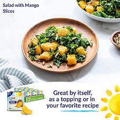 Dole Canned Fruit, Mango Slices in Heavy Syrup, Gluten Free, Pantry Staples, 15.5 Oz, 12 Count, Packaging May Vary