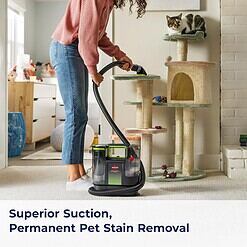 BISSELL Little Green Max Pet SmartMix Portable Carpet and Upholstery Deep Cleaner, 38572
