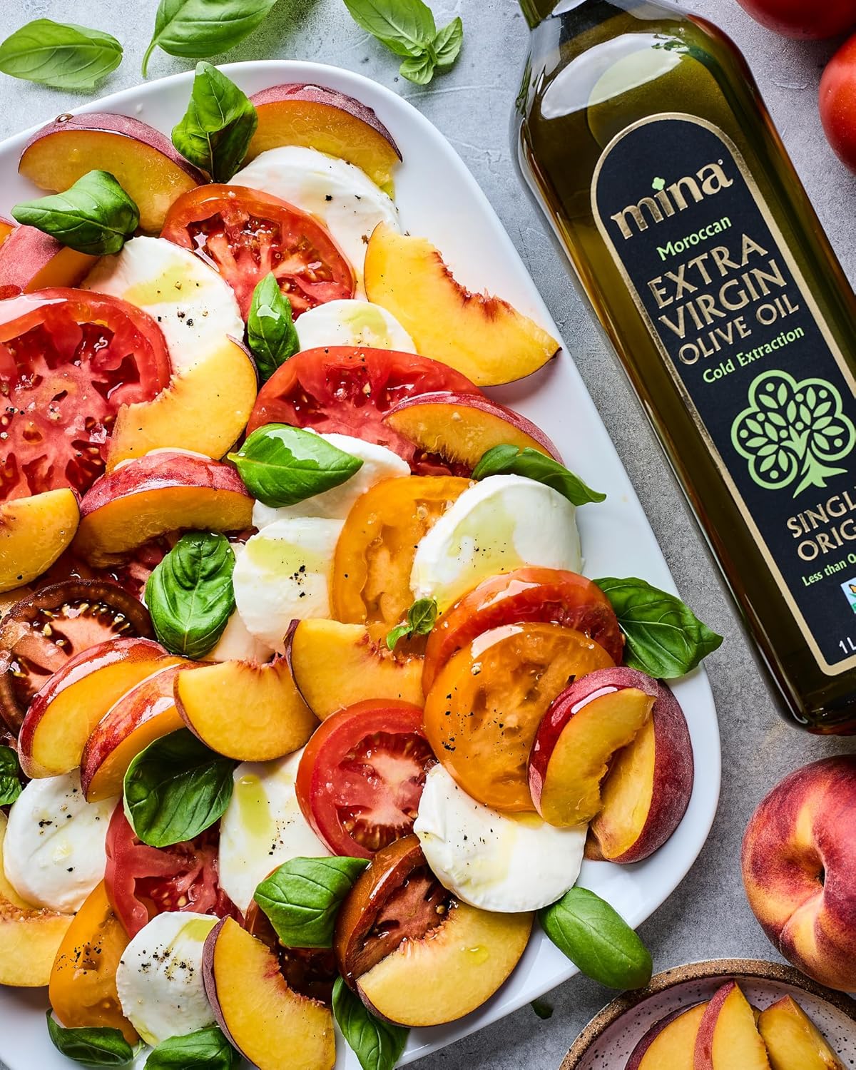 Mina Olive Oil Extra Virgin 68 Fl Oz, New Harvest, Polyphenol Rich Olive Oil for Cooking, Moroccan Extra Virgin Olive Oil, 2 L - Image 4