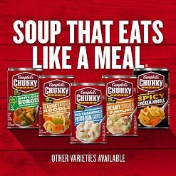 Campbell's Chunky Soup, Chili Mac, 18.8 Ounce Can (Case Of 12)
